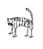 Эмодзи Anxious Tigers