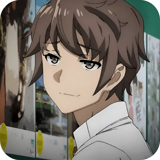 Эмодзи Rascal Does Not Dream of Bunny Girl Senpai