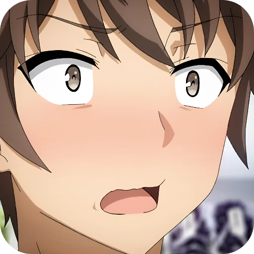 Эмодзи Rascal Does Not Dream of Bunny Girl Senpai