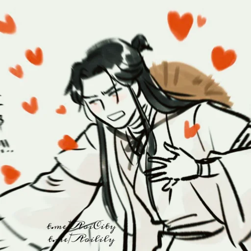 Эмодзи Xie Lian | Ся Лян