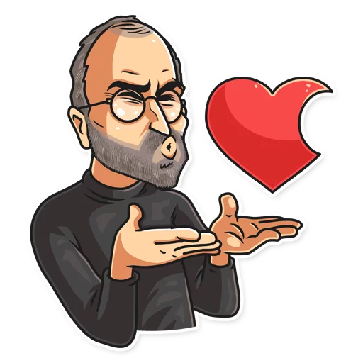 Эмодзи Steve Jobs