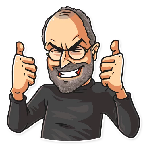 Эмодзи Steve Jobs