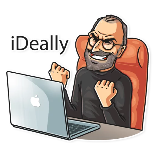 Эмодзи Steve Jobs