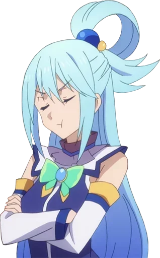 Эмодзи Aqua sama