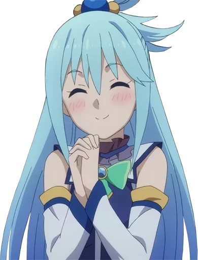 Эмодзи Aqua sama