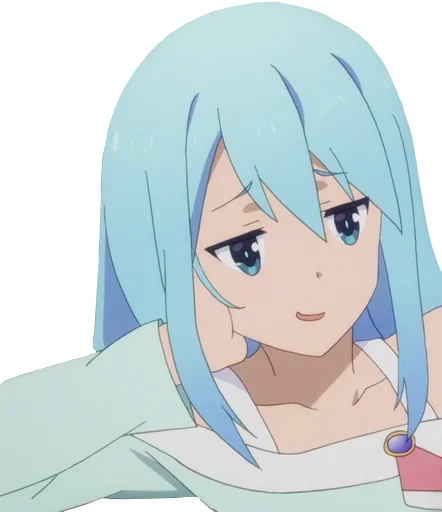 Эмодзи Aqua sama