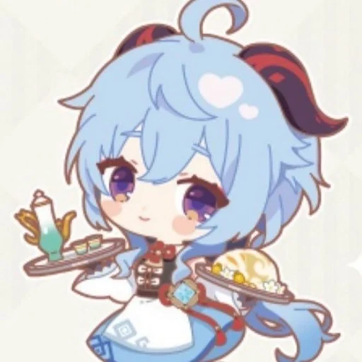 Эмодзи Ganyu