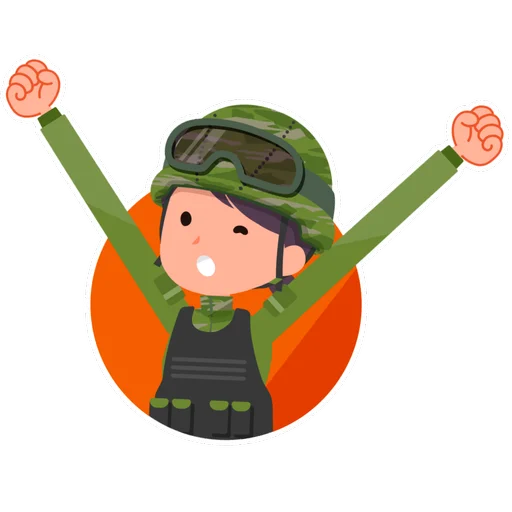 Эмодзи Army Tyan