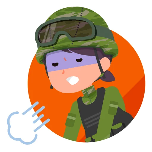 Эмодзи Army Tyan