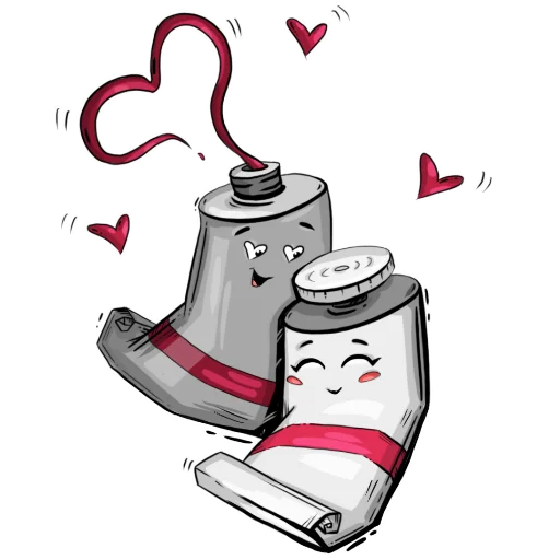 Эмодзи Тюбики