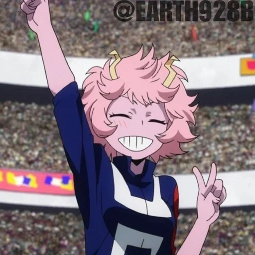 Эмодзи Ashido Mina