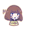 Эмодзи Asriel and Chara
