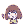 Эмодзи Asriel and Chara