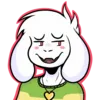 Эмодзи Asriel