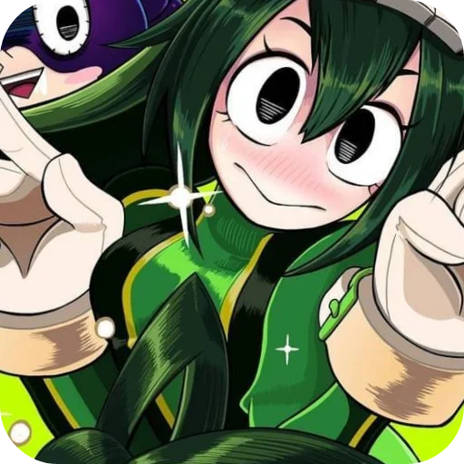 Эмодзи Asui Tsuyu