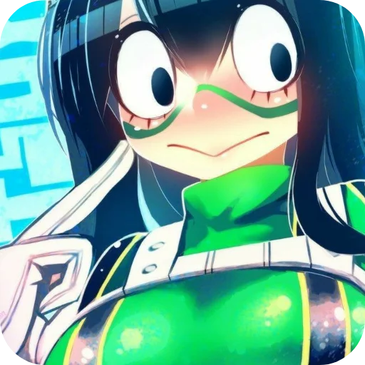 Эмодзи Asui Tsuyu
