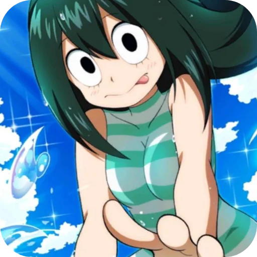 Эмодзи Asui Tsuyu