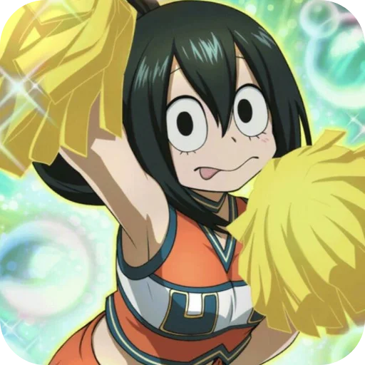 Эмодзи Asui Tsuyu