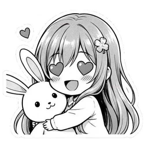 Эмодзи Asuna Chan