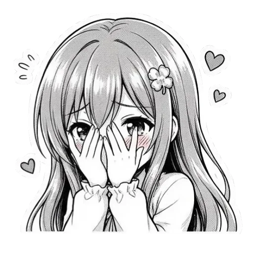 Эмодзи Asuna Chan