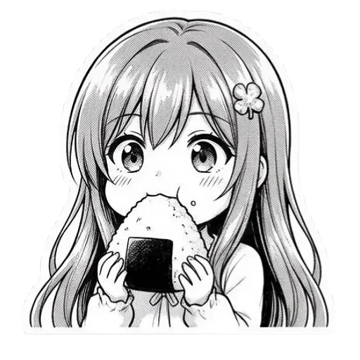 Эмодзи Asuna Chan