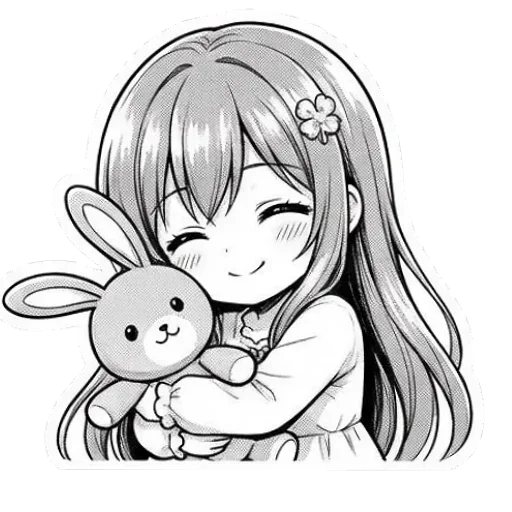 Эмодзи Asuna Chan