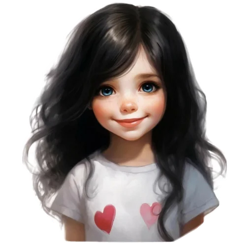 Эмодзи Милая девочка