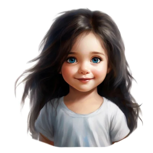 Эмодзи Милая девочка