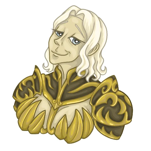 Эмодзи Золотой Святой