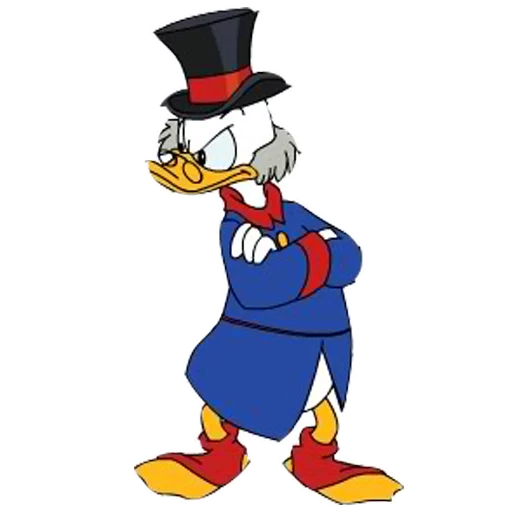 Эмодзи Uncle Scrooge