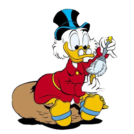 Эмодзи Uncle Scrooge