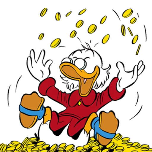 Эмодзи Uncle Scrooge