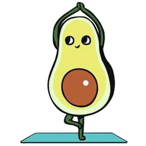 Эмодзи Avocado Guy