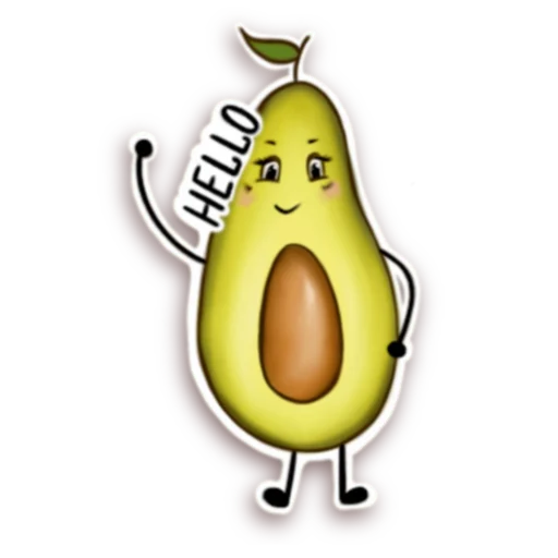 Эмодзи avocado