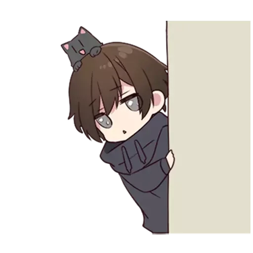 Эмодзи Menhera-kun