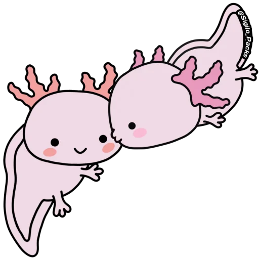 Эмодзи 💗 Axolote 💗