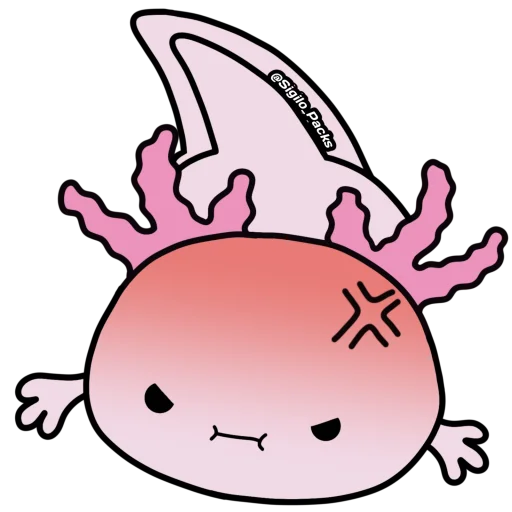 Эмодзи 💗 Axolote 💗