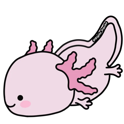 Эмодзи 💗 Axolote 💗
