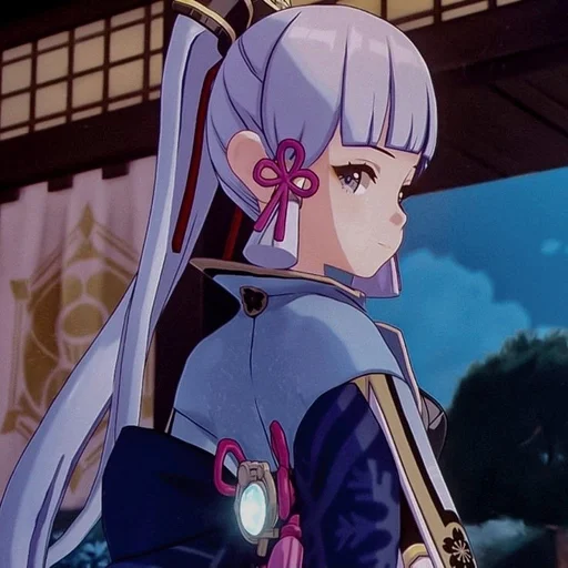 Эмодзи Kamisato Ayaka