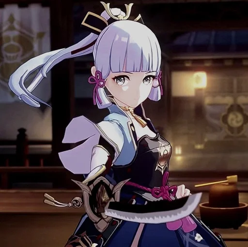 Эмодзи Kamisato Ayaka