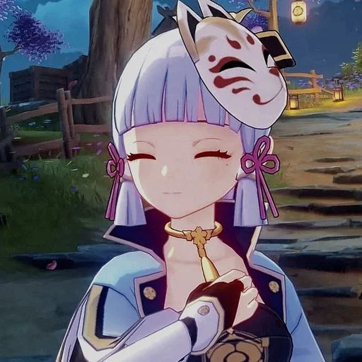 Эмодзи Kamisato Ayaka