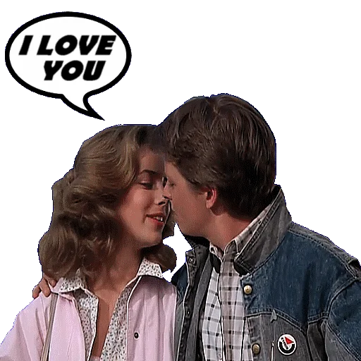 Эмодзи BACK TO THE FUTURE