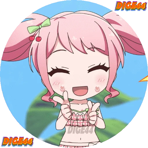 Эмодзи BANG DREAM GIRLS BAND PARTY