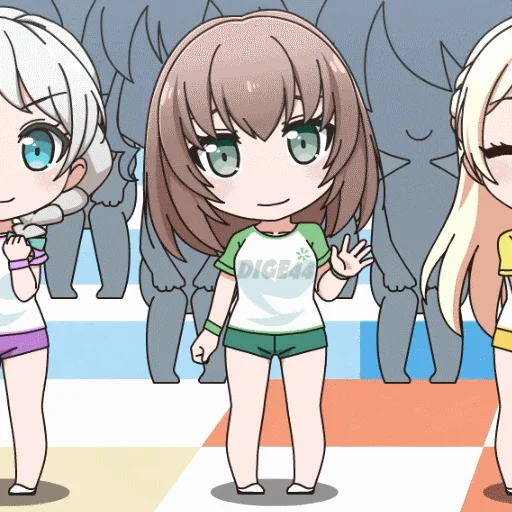 Эмодзи BANG DREAM GIRLS BAND PARTY