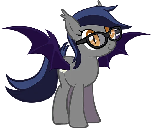 Эмодзи Batpony Loves SSTO LANTR