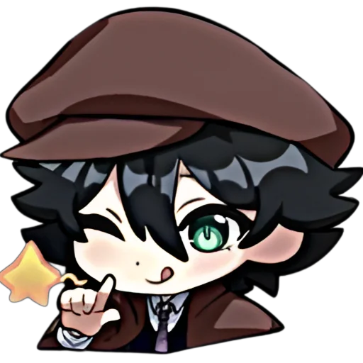 Эмодзи bsd x genshin