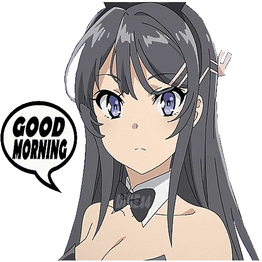 Эмодзи BUNNY GIRL SENPAI
