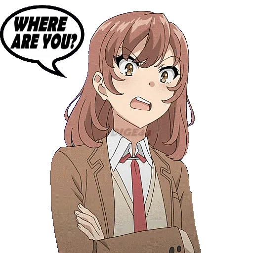 Эмодзи BUNNY GIRL SENPAI