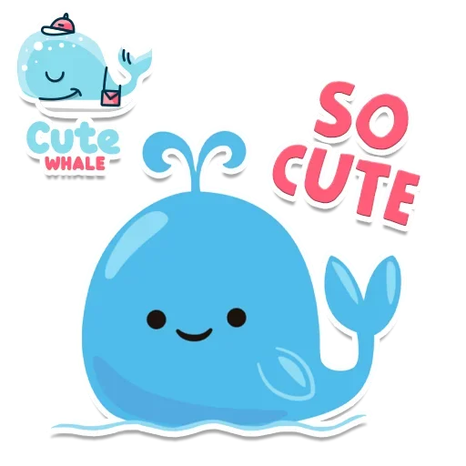 Эмодзи Baby Whale Token