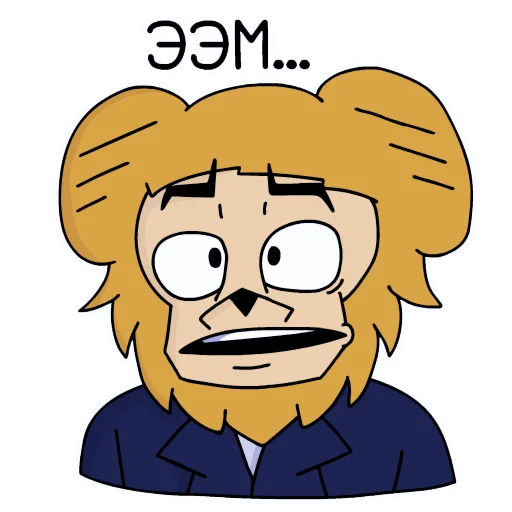 Эмодзи Бабуин Энди